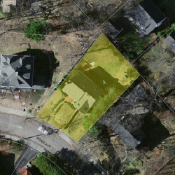157 Ridge Ave, Newton, MA 02459 aerial view