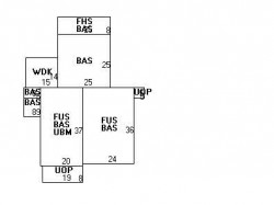 45 Ashmont Ave, Newton, MA 02458 floor plan