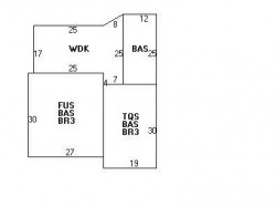 26 Thornton St, Newton, MA 02458 floor plan