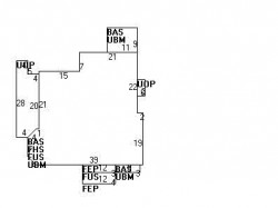 21 Durant St, Newton, MA 02458 floor plan