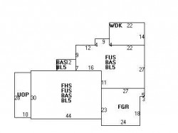 74 Fairmont Ave, Newton, MA 02458 floor plan