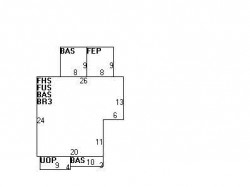 34 Alden Pl, Newton, MA 02465 floor plan