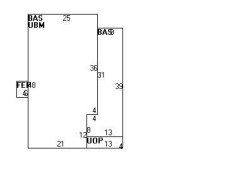 46 Brentwood Ave, Newton, MA 02459 floor plan