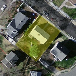 57 Spiers Rd, Newton, MA 02459 aerial view