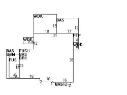 116 Mandalay Rd, Newton, MA 02459 floor plan