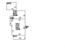 21 Knowles St, Newton, MA 02459 floor plan