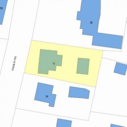 10 Chesley Rd, Newton, MA 02459 plot plan