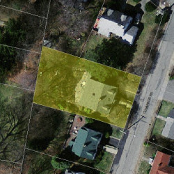 9 Cummings Rd, Newton, MA 02459 aerial view