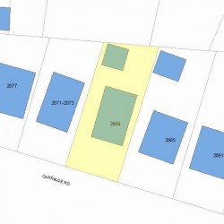 2069 Commonwealth Ave, Newton, MA 02466 plot plan