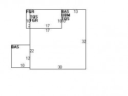 55 Wedgewood Rd, Newton, MA 02465 floor plan