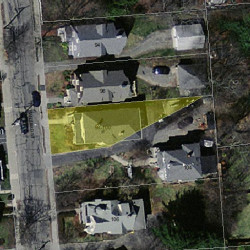 98 Harvard St, Newton, MA 02460 aerial view