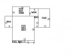 11 Bemuth Rd, Newton, MA 02461 floor plan