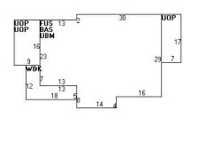 1 Rockland Pl, Newton, MA 02464 floor plan