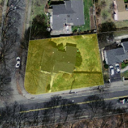 1285 Beacon St, Newton, MA 02468 aerial view