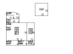 458 Woodward St, Newton, MA 02468 floor plan