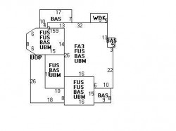 413 Wolcott St, Newton, MA 02466 floor plan