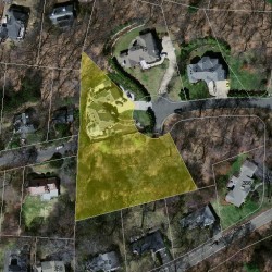 20 Laura Rd, Newton, MA 02468 aerial view