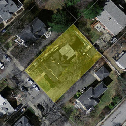 11 Jenison St, Newton, MA 02460 aerial view
