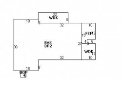 76 Homer St, Newton, MA 02459 floor plan