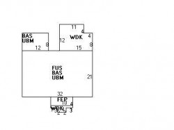 52 Aberdeen St, Newton, MA 02461 floor plan