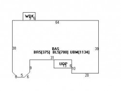 118 Wendell Rd, Newton, MA 02459 floor plan