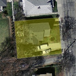 109 Harvard St, Newton, MA 02460 aerial view