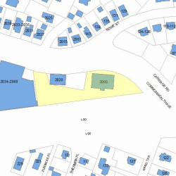 2000 Commonwealth Ave, Newton, MA 02466 plot plan