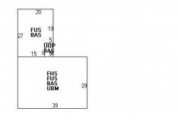 274 Park St, Newton, MA 02458 floor plan