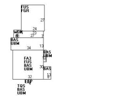 60 Cedar St, Newton, MA 02459 floor plan