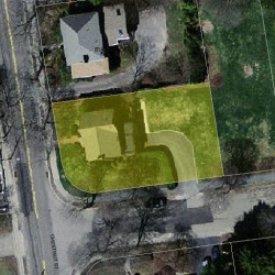 820 Chestnut St, Newton, MA 02468 aerial view