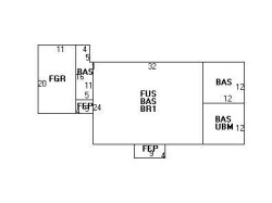 94 Adena Rd, Newton, MA 02465 floor plan