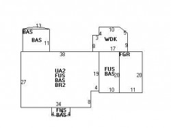 18 Cochituate Rd, Newton, MA 02461 floor plan
