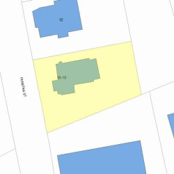 18 Dunstan St, Newton, MA 02465 plot plan