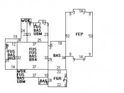 30 The Ledges Rd, Newton, MA 02459 floor plan