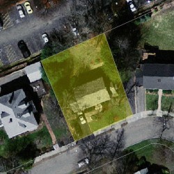 12 Westfield Rd, Newton, MA 02465 aerial view