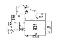 131 Oliver Rd, Newton, MA 02468 floor plan