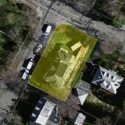4 Nobscot Rd, Newton, MA 02459 aerial view