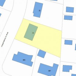 36 Commonwealth Park, Newton, MA 02459 plot plan