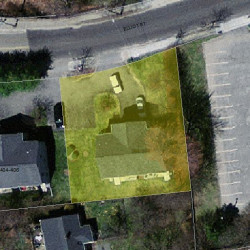 394 Elliot St, Newton, MA 02464 aerial view