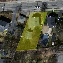 310 Webster St, Newton, MA 02466 aerial view