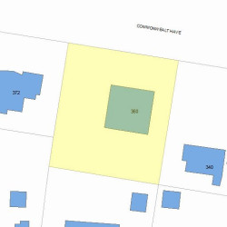 360 Commonwealth Ave, Newton, MA 02459 plot plan