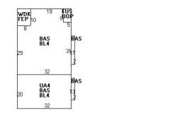 292 Austin St, Newton, MA 02465 floor plan