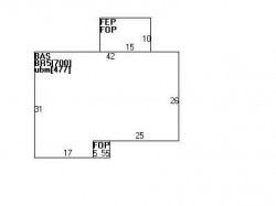 33 John St, Newton, MA 02459 floor plan