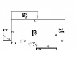 124 Deborah Rd, Newton, MA 02459 floor plan