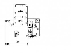 221 Islington Rd, Newton, MA 02466 floor plan