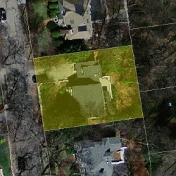 58 Greylock Rd, Newton, MA 02465 aerial view