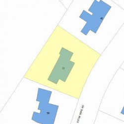 51 Stony Brae Rd, Newton, MA 02461 plot plan