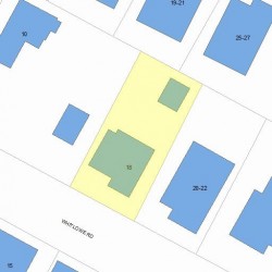 18 Whitlowe Rd, Newton, MA 02465 plot plan