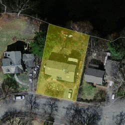 290 Islington Rd, Newton, MA 02466 aerial view