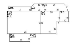 481 Dudley Rd, Newton, MA 02459 floor plan